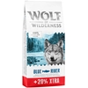 Image de 12kg Ruby Midnight boeuf, lapin Wolf of Wilderness Croquettes pour chien + 2,4kg offerts !