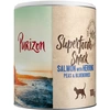 Image de 100g Superfood Saumon avec hareng, petits poiset myrtilles Purizon friandise pour chats