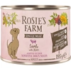 Image de Rosie's Farm Single Meat Adult 6 x 195 g pour chien - agneau, riz