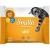 Image de 4 x 85 g lot découverte Smilla bouchées aux légumes pour chat