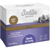 Image de 4x85g Deluxe Bouchées en sauce aux légumes Smilla nourriture humide chat