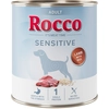 Image de 6x800g Rocco Sensitive agneau et riz pâtée pour chien