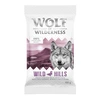 Image de 100g Wolf of Wilderness Adult Wild Hills canard, sans céréales croquettes pour chien