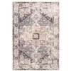 Image de Tapis Vintage à Poils Courts "Indiana I" Gris & Marron 120 x 170 cm