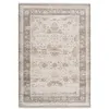 Image de Tapis Vintage à Franges "Baroque X" Beige 120 x 170 cm