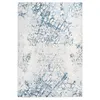 Image de Tapis Effet Délavé à Poils Courts "Galaxy VII" Bleu 120 x 180 cm