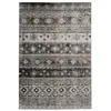 Image de Tapis Ethnique à Poils Courts "Ariya" Gris 200 x 290 cm