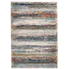 Image de Tapis à Rayures Colorées "Anouk" Multicolore 120 x 170 cm