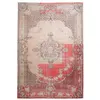 Image de Tapis Imprimé Rétro Antique "Vintage" Rouge 160 x 230 cm