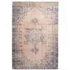 Image de Tapis Rétro Imprimé Antique "Vintage" Bleu 160 x 230 cm