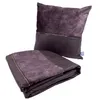 Image de Coussin & Couverture "Picco" 130x170cm Gris