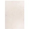 Image de Tapis Géométrique à Poils Longs "Bijou" Blanc & Or 120 x 170 cm