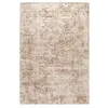 Image de Tapis Tissé à Poils Courts "Puerto" Beige & Crème 160 x 230 cm