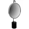 Image de Miroir à Poser Rond "Eleganca" 75cm Noir & Argent