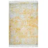 Image de Tapis Tissé à la Main Imprimé Dolce Vita Gris & Or 120 x 170 cm
