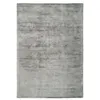 Image de Tapis Déco Tissé à la Main "Bridget" Argent 80 x 150 cm
