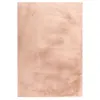 Image de Tapis Uni Doux à Poils Longs "Rabbit" Beige 120 x 170 cm