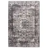 Image de Tapis Tissé Imprimé à Poils Plats "Saphira" Gris 160 x 230 cm