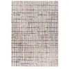 Image de Tapis Tissé Imprimé Géométrique "Jaka" Crème 160 x 230 cm
