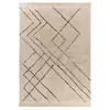 Image de Tapis Tufté à la Main Ethnique "Mylen VI" Beige & Noir 160 x 230 cm