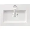 Image de Duravit, Lavabo, Lave-mains pour meuble WHITE TULIP 450x330mm sans lavabo avec robinetterie 1 trou, blanc (330 mm, 450 mm)