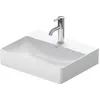 Image de Duravit, Évier, Lavabo DURASQUARE COMPACT o Pot 500x400mm fermé o Perçage robinet blanc (Evier encastré, 40 cm, 50 cm)
