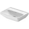 Image de Duravit, Lavabo, Lave-mains D-NEO 450x335mm sans cuvette avec robinetterie sans trou blanc (335 mm, 450 mm)