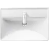 Image de Duravit, Lavabo, Lavabo D-NEO avec meuble vasque avec robinetterie 1 trou 650x440mm blanc (440 mm, 650 mm)