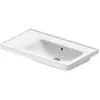 Image de Duravit, Lavabo, Lavabo pour meuble D-NEO 800x480mm Be re m ÜL m HLB o HL blanc (480 mm, 800 mm)