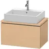 Image de Duravit, Meuble sous-lavabo, L-Cube Meuble sous-lavabo pour console, Compact, suspendu, 1 tiroir, 720x400x477mm, LC580103030 (72 x 47.70 x 40 cm)