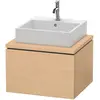 Image de Duravit, Meuble sous-lavabo, L-Cube Meuble sous-lavabo pour console, suspendu, 1 tiroir, 620x400x547mm, LC581003030, LC581003030 (62 x 40 x 54.70 cm)