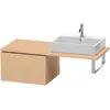 Image de Duravit, Meuble sous-lavabo, L-Cube Meuble bas pour console, 1 tiroir, 620x400x547mm, LC583303030, LC583303030 (62 x 54.70 x 40 cm)