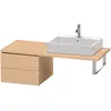 Image de Duravit, Meuble sous-lavabo, L-Cube Meuble bas pour console, 2 tiroirs, 520x400x547mm, LC583703030, LC583703030 (52 x 54.70 x 54.70 cm)