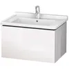 Image de Duravit, Meuble sous-lavabo, L-Cube bâti-support de lavabo suspendu, 1 tiroir, 670x408x469mm, LC616403030, LC616403030 (67 x 46.90 x 40.80 cm)