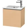 Image de Duravit, Meuble sous-lavabo, L-Cube Meuble sous-lavabo suspendu, 1 porte, charnière à gauche, 420x400x294mm, LC6272L3030 (42 x 29.40 x 40 cm)
