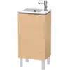 Image de Duravit, Meuble sous-lavabo, L-Cube Meuble sous-lavabo à poser, 1 porte, charnière à droite, 420x704x294mm, LC6273R3030 (42 x 29.40 x 70.40 cm)