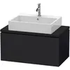 Image de Duravit, Meuble sous-lavabo, L-Cube Meuble sous-lavabo pour console, Compact, suspendu, 1 tiroir, 820x400x477mm, LC580201616 (82 x 47.70 x 40 cm)