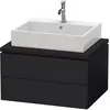 Image de Duravit, Meuble sous-lavabo, L-Cube Meuble sous-lavabo pour console, suspendu, 2 tiroirs, 720x400x547mm, LC581601616, LC581601616 (72 x 40 x 54.70 cm)