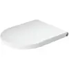 Image de Duravit, Abattant WC, Siège WC WHITE TULIP avec abattant et charnières en inox blanc