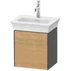Image de Duravit, Meuble sous-lavabo, White Tulip, meuble sous-lavabo suspendu, largeur 384 x profondeur 298mm, avec 1x butée de (38.40 x 29.80 x 41 cm)