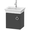 Image de Duravit, Meuble sous-lavabo, White Tulip, meuble sous vasque suspendu, largeur 384 x profondeur 298mm, avec 1x arrêt de (38.40 x 29.80 x 41 cm)