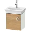 Image de Duravit, Meuble sous-lavabo, White Tulip, meuble sous vasque suspendu, largeur 384 x profondeur 298mm, avec 1x arrêt de (38.40 x 29.80 x 41 cm)