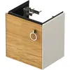 Image de Duravit, Meuble sous-lavabo, White Tulip, meuble sous vasque suspendu, largeur 384 x profondeur 298mm, avec 1x arrêt de (38.40 x 29.80 x 41 cm)