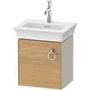 Image de Duravit, Meuble sous-lavabo, White Tulip, meuble sous vasque suspendu, largeur 384 x profondeur 298mm, avec 1x arrêt de (38.40 x 29.80 x 41 cm)