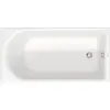 Image de Duravit, Baignoire, Baignoire D-NEO version encastrée 1 RS 1500x750mm blanc (125 l, 150 cm, 75 cm)