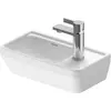 Image de Duravit, Lavabo, Lave-mains D-NEO 400x220mm o ÜL m HLB 1 HL droite blanc (220 mm, 400 mm)
