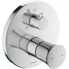 Image de Duravit, Robinetterie de salle de bains, Set de finition WHITE TULIP pour mitigeur de douche à encastrer avec inverseur chr