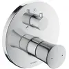 Image de Duravit, Robinetterie de salle de bains, Set de finition WHITE TULIP pour mitigeur bain/douche encastré sans vidage chr