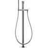 Image de Duravit, Robinetterie de salle de bains, Kit de finition WHITE TULIP pour mitigeur bain/douche au sol chromé