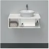Image de Duravit, Meuble sous-lavabo, Meuble sous-vasque D-NEO 1 compartiment ouvert 260x800x550mm blanc mat (80 x 55 x 26 cm)